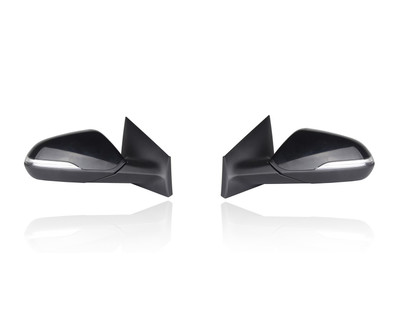 Door Mirror Compatible/Replacement for '20-23 Hyundai Sonata SEL Plus/N-Line - Heated With Signal/Blindspot, Without Camera, Unpainted, Pair, Left Driver + Right Passenger Set, 87620L0041, 87610L0041