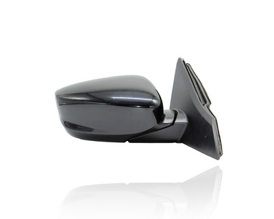 Door Mirror Compatible/Replacement for '17-17 Honda Accord Coupe - Power, Non-Heated, Manual Folding Without Signal, Matte Black Cover Unpainted, Right Hand - Passenger, 76200T3LA21ZE