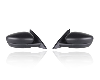 Door Mirror Compatible/Replacement for '20-21 Ford Escape/Hybrid S/SE Sport - Non-Heated Without Signal/Memory, Textured, Pair, Left Driver + Right Passenger Set, LJ6Z17682AC, LJ6Z17683AC