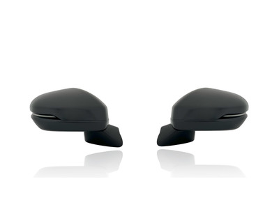 Door Mirror Compatible/Replacement for '23-26 Honda HR-V Sport/EXL - Heated With Signal/Blindspot, Unpainted, Pair, Left Driver + Right Passenger Set, 762083W0A43, 762583W0A43