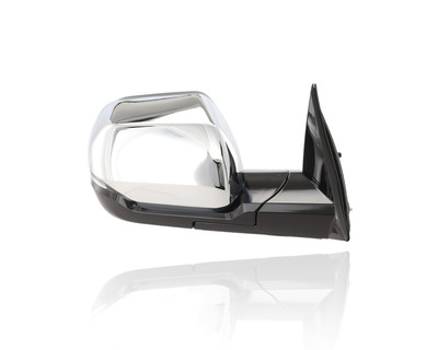 Door Mirror Compatible/Replacement for '22-26 Toyota Tundra/Hybrid-1794/Capstone - Power-Folding With Signal, Without Camera, Non-Extendable Chrome, Right Hand - Passenger, 879100C681