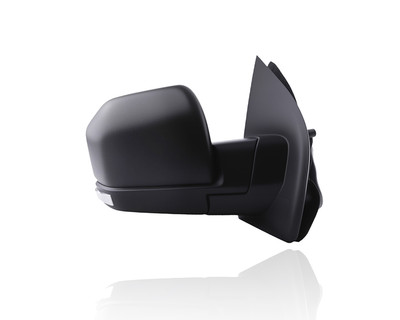 Door Mirror Compatible/Replacement for '15-18 Ford F-150 - Non-Extendable, Power With Signal/Puddle, Without Blindspot/Camera, Unpainted, Right Hand - Passenger, FL3Z17682KDPTM