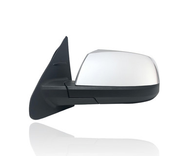 Door Mirror Compatible/Replacement for '14-17 Toyota Tundra Platinum/1794 - Power, Heated With Signal/Blindspot, Chrome, Left Hand - Driver, 879400C440