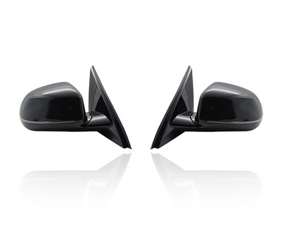 Door Mirror Compatible/Replacement for '19-25 BMW X7, 19-23 X5 Shadow Line/Driver Assist Pro - Power, Heat Without Camera, Pair, Left Driver + Right Passenger Set, 51168738316, 51168738315