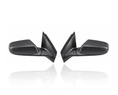 Door Mirror Compatible/Replacement for '23-26 Honda Odyssey Sport - Heated With Signal/Memory, Manual-Folding Black, Pair, Left Driver + Right Passenger Set, 76200THRA71ZA, 76250THRA71ZA