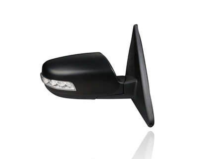 Door Mirror Compatible/Replacement for '11-15 Kia Sorento LX/EX - Heated With Signal, Without Blindspot/Memory, Manual-Folding Unpainted, Right Hand - Passenger, 876201U050