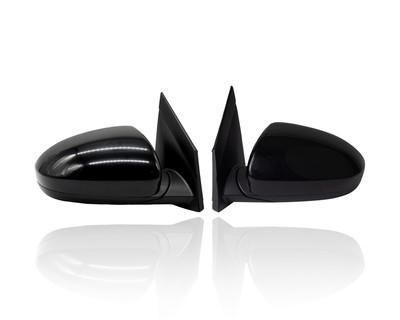 Door Mirror Compatible/Replacement for '19-21 Hyundai Tucson SE - Non-Heated Without Signal/Blindspot/Camera, Unpainted, Pair, Left Driver + Right Passenger Set, 87620D3990, 87610D3990