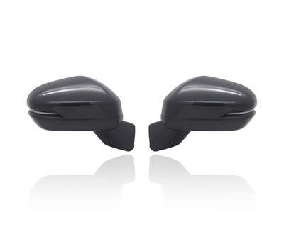 Door Mirror Compatible/Replacement for '23-26 Honda CR-V LX - Non-Heated With Signal, Without Blindspot, Unpainted, Pair, Left Driver + Right Passenger Set, 762083A0A02, 762583A0A02