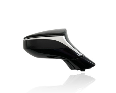 Door Mirror Compatible/Replacement for '19-21 Lexus ES300h/350 - Power, Heated Black With Signal, Without Dim/Blindspot, Manual-Folding Unpainted, Right Hand - Passenger, 8791006471