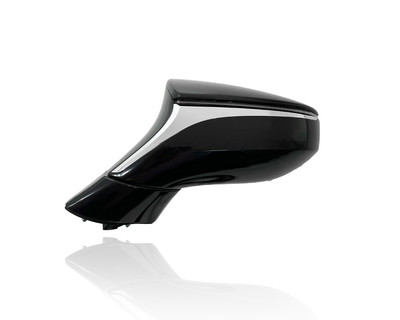 Door Mirror Compatible/Replacement for '19-19 Lexus ES300h/350 - Power, Heated Black With Memory/Signal/Blindspot, Without Dim, Unpainted, Left Hand - Driver, 8794006C30C0