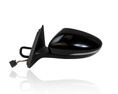 Door Mirror Compatible/Replacement for '16-19 Volkswagen Passat - Power, Heated With Signal/Blindspot/Memory, Manual-Folding Unpainted, Left Hand - Driver, 561857507BE9B9