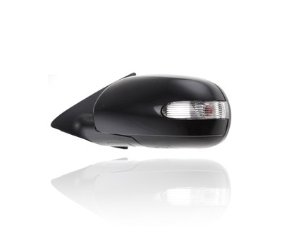 Door Mirror Compatible/Replacement for '10-10 Kia Forte Koup Coupe EX/SX - Power, Heated With Signal, Manual-Folding Unpainted, Left Hand - Driver, 876051M000