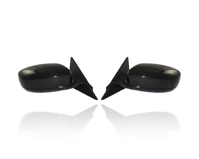 Door Mirror Compatible/Replacement for '11-22 Chrysler 300 Sedan - Power, Heated With Memory, Foldaway Unpainted, Pair, Left Driver + Right Passenger Set, 1TV62TZZAI, 1TV63TZZAI