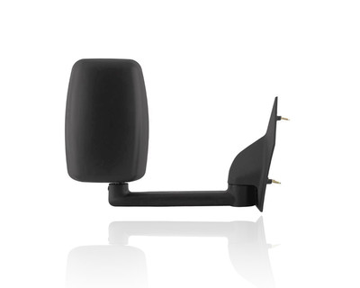 Door Mirror Compatible/Replacement for '03-11 Chevrolet Express/GMC Savana 1500/2500/3500 - Manual, Non-Heated, Dualglass Foldaway Black, Right Hand - Passenger, 25894030