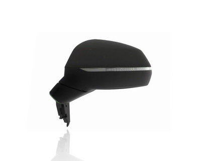 Door Mirror Compatible/Replacement for '18-23 Audi Q5/SQ5 - Power, Heated With Signal, Without Camera, Manual-Folding Unpainted, Left Hand - Driver, 80B857409C9B9