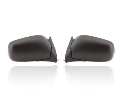 Door Mirror Compatible/Replacement for '92-93 Dodge Caravan/Chrysler Town & Country/Voyager - Power Heated, Pair, Left Driver + Right Passenger Set, 4713562, 4713563