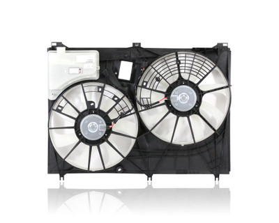 Dual Radiator and Condenser Fan Assembly For 167110P240 14-19 Toyota Highlander 3.5L V6 With Tow Package, 17-18 Highlander 3.5L Dual Radiator and Condenser Fan Assembly For 167110P240 14-19 Toyota Highlander 3.5L V6 With Tow Package, 17-18 Highlander 3.5L