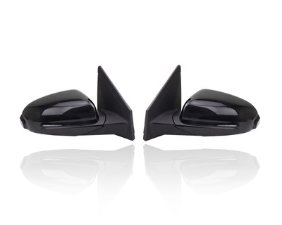 Door Mirror Replacement for 22-23 Hyundai Kona/Electric SEL/N-Line/Limited - Power, Heated With Signal/Blindspot, Unpainted, Pair, Left Driver + Right Passenger Set, 87620J9660MZH, 87610J9680MZH
