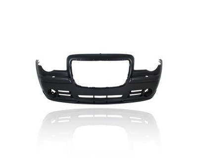 Bumper Cover -  Compatible/Replacement for '05-10 Chrysler 300 C/SRT8/6.1L - Front Primed With Molding/Spoiler/Headlight Washer Hole, 5030576AB