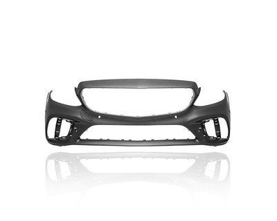 Bumper Cover -  Compatible/Replacement for '19-23 Mercedes-Benz C300 AMG - Front Primed With Sensor Hole, Without Camera Hole, 20588023059999