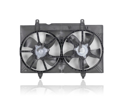 Dual Radiator and Condenser Fan Assembly For NI3115126 04-09 Nissan Quest Dual Radiator and Condenser Fan Assembly For NI3115126 04-09 Nissan Quest