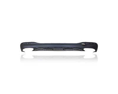 Valance Panel -  Compatible/Replacement for '16-19 Mercedes-Benz GLE300D/350/400/43/550e/63 SUV AMG - Rear Lower, Black, 166885113864