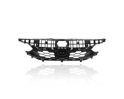 Grille -  Compatible/Replacement for '22-24 Honda Civic Hatchback LX/Sport/EXL - Upper Black Frame Bar Insert Without Sensor Hole, 71200T43A01, CAPA