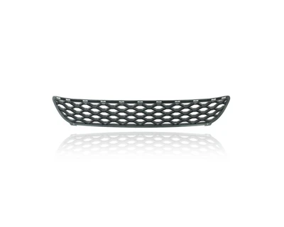Grille -  Compatible/Replacement for '10-11 Kia Rio/5 Sedan/Hatchback - Front Lower, Black Insert, 865221G000, CAPA