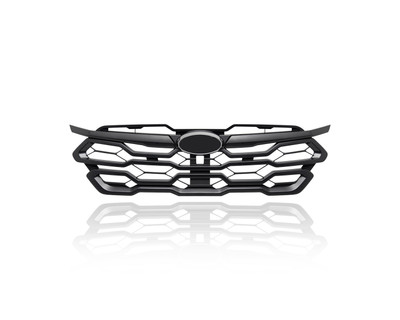 Grille -  Compatible/Replacement for '24-25 Subaru Crosstrek Base/Convenience Standard - Matte Black With Black Molding, Partial Textured, 91121FN230