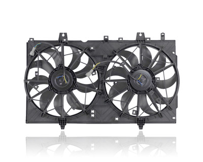 Dual Radiator and Condenser Fan Assembly For NI3115150 14-19 Nissan Rogue