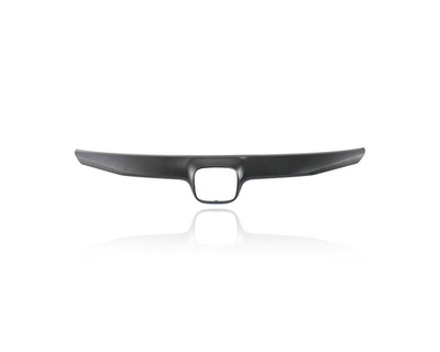 Grille Molding -  Compatible/Replacement for '09-11 Honda Civic Sedan SI - Emblem Trim, Black, 71122SVJA50ZA