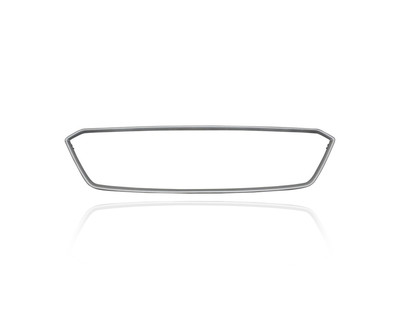 Grille Molding -  Compatible/Replacement for '17-19 Subaru Impreza Sedan/Wagon Base/Premium/Limited - Outer Surround Trim, Chrome, 91123FL02B