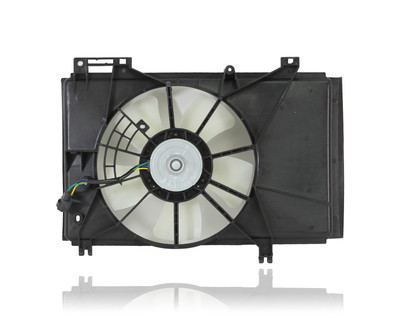 Dual Radiator and Condenser Fan Assembly For ZJ3815025B 11-14 Mazda Mazda2