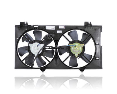 Dual Radiator and Condenser Fan Assembly For AJ5715025N 03-08 Mazda Mazda6 3.0L - Without Fan Control Module Dual Radiator and Condenser Fan Assembly For AJ5715025N 03-08 Mazda Mazda6 3.0L - Without Fan Control Module