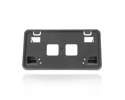 License Plate Bracket -  Compatible/Replacement for '21-23 Ford F-150 XL/STX/XLT/Lariat/King Ranch/Platinum/Limited 3.3/5.0L - Front Without Engine Block Heater Hole, ML3Z17A385AB