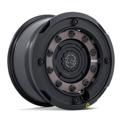 ARX - 17in, Cast Aluminum, Matte Bronze W/ Matte Black RG, 17X8.5, 8X170, 0mm, 194933393435, SAE J2530 JWL VIA, 194933393435