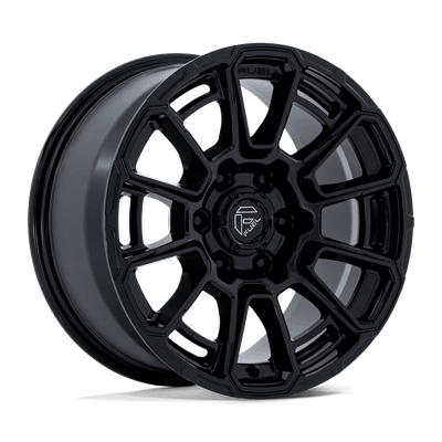 Foxhound - 18in, Cast Aluminum, Gloss Black, 18X9, 6X5.5, 1mm, 194933448029, SAEJ2530, 194933448029