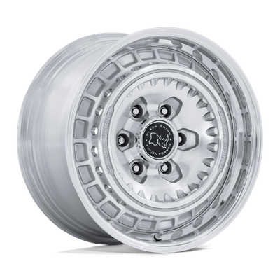 Bastion - 17in, Fusion Forged, Gloss Silver Mach-Face Pol-Lip, 17X8.5, 6X5.5, 0mm, 194933452101, SAEJ2530, 194933452101