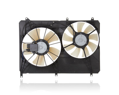Dual Radiator and Condenser Fan Assembly For MR968068 04-08 Mitsubishi Endeavor Dual Radiator and Condenser Fan Assembly For MR968068 04-08 Mitsubishi Endeavor