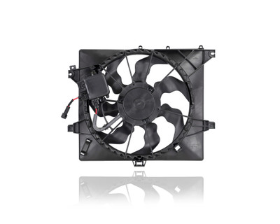 Dual Radiator and Condenser Fan Assembly For 25380A7000 14-16 Kia Forte Koup, 14-18 Forte5 1.6L L4 - With Fan Control Module Dual Radiator and Condenser Fan Assembly For 25380A7000 14-16 Kia Forte Koup, 14-18 Forte5 1.6L L4 - With Fan Control Module