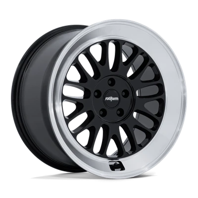 SCP - 19in, Flow Formed Aluminum, Gloss Black W/ Diamond Cut Lip, 19X10.5, 5X4.5, 35mm, 194933451487, SAEJ2530, 194933451487