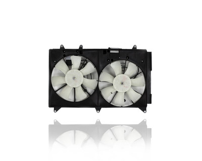 Dual Radiator and Condenser Fan Assembly For MA3115159 10-12 Mazda CX7 2.5L With Control Module - L55515025B
