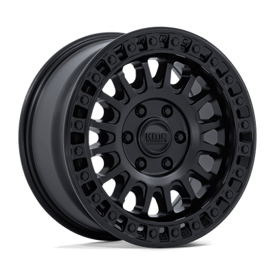 IMS - 17in, Cast Aluminum, Matte Black W/ Gloss Black Lip, 17X8, 6X5.5, 32mm, 194933455843, SAEJ2530, 194933455843