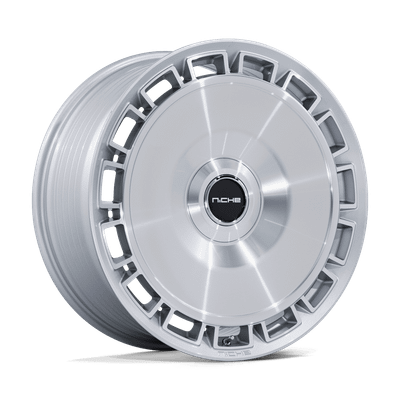 Venice - 20in, Flow Formed Aluminum, Gloss Silver W/ Machined Face, 20X10.5, 5X112/120, 38mm, 194933445288, SAEJ2530, 194933445288