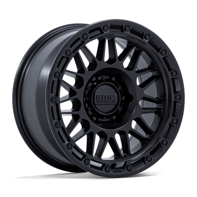 Attack - 18in, Cast Aluminum, Matte Black, 18X9, 6X5.5, 18mm, 194933456895, SAEJ2530, 194933456895