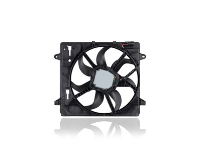 Dual Radiator and Condenser Fan Assembly For 68143894AB 12-18 Jeep Wrangler 3.6L V6 - With Brushless-Motor