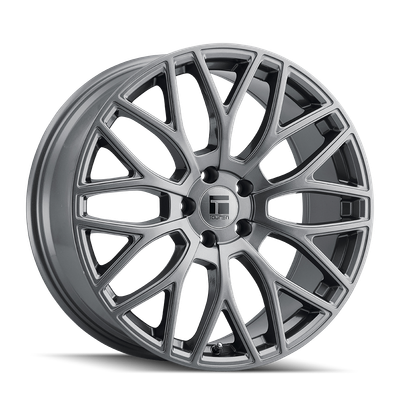 TR76 - 17in, Gloss Graphite, 17X8, 5x120, 35mm, 729419169084, 729419169084