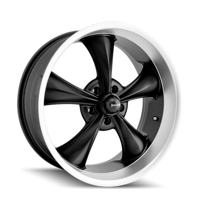 695 - 20in, Matte Black Machined, 20X10, 5x127, 0mm, 729419047023, 729419047023