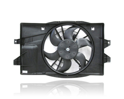 Dual Radiator and Condenser Fan Assembly For CH3115102 93-95 Dodge Caravan Voyager Town & Country L4/V6