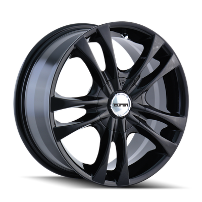 TR22 - 14in, Gloss Black, 14X6, 4x100/4x114.3, 40mm, 729419106980, 729419106980